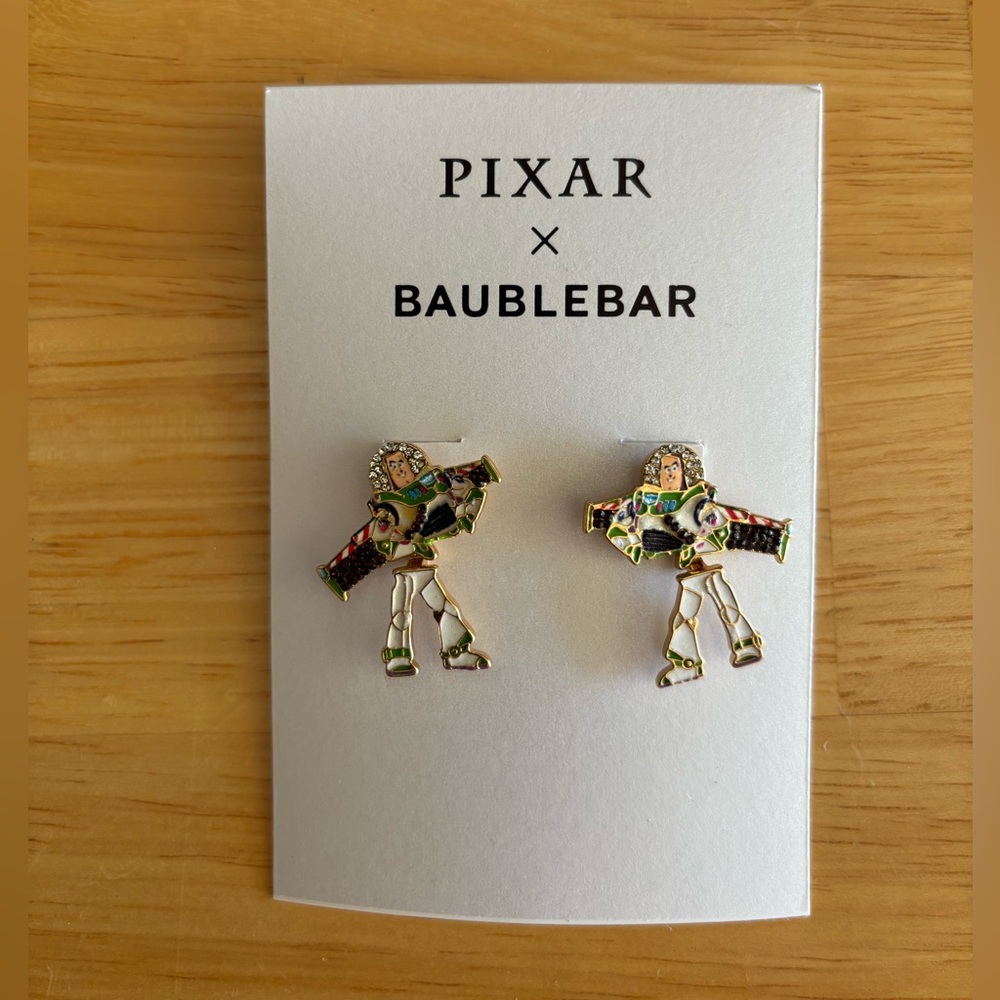 BaubleBar Pixar Buzz Lightyear Earrings